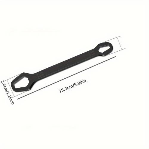 1pc Universal Double-Head Torx Wrench, Adjustable From 3-17mm, Upgrade Your Toolbox Universal Adjustable Wrench