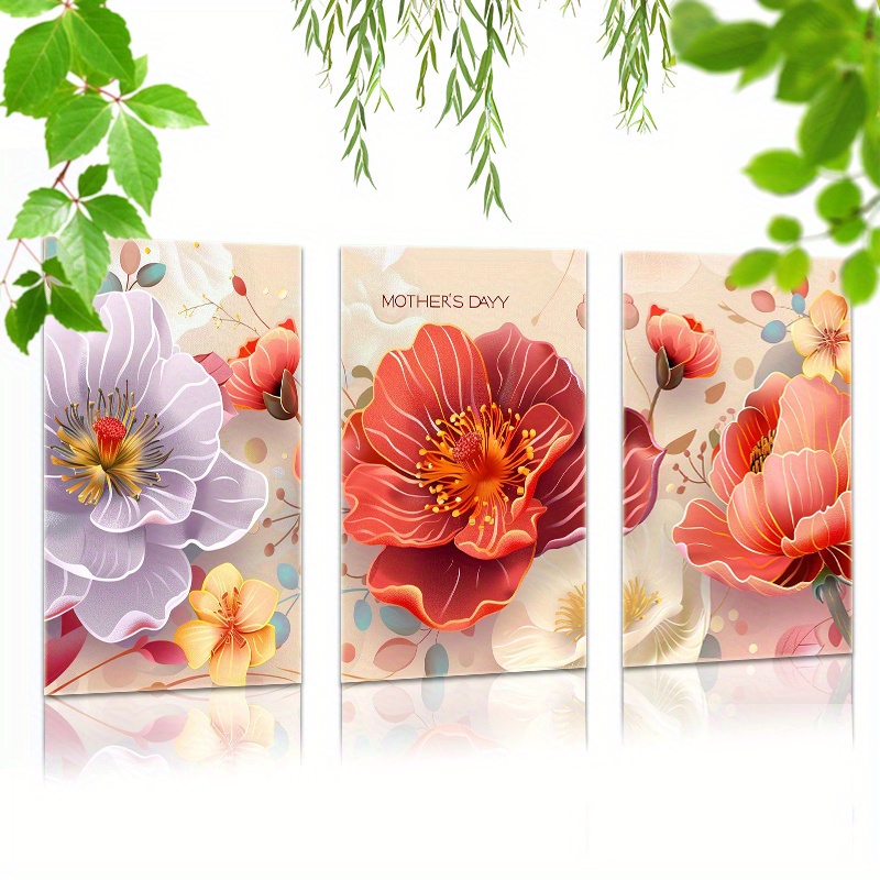 canvas wall art set frameless prints beautiful Temu Oman