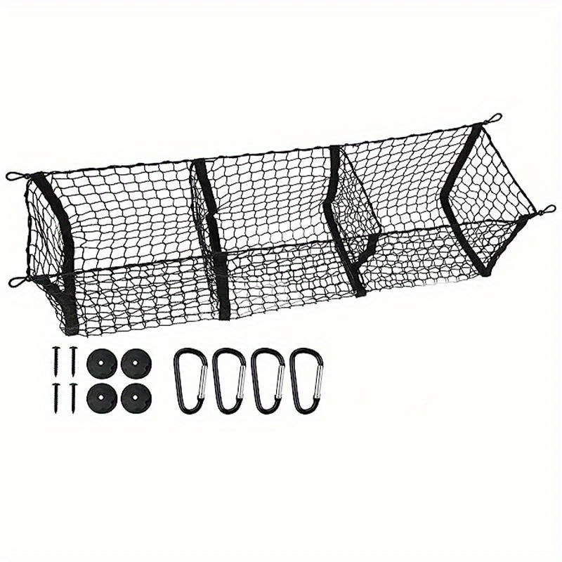 Image of Pickup Bed Pocket Cargo Net, Suv Card Lathe Cargo Net, Practical Automotive Supplies