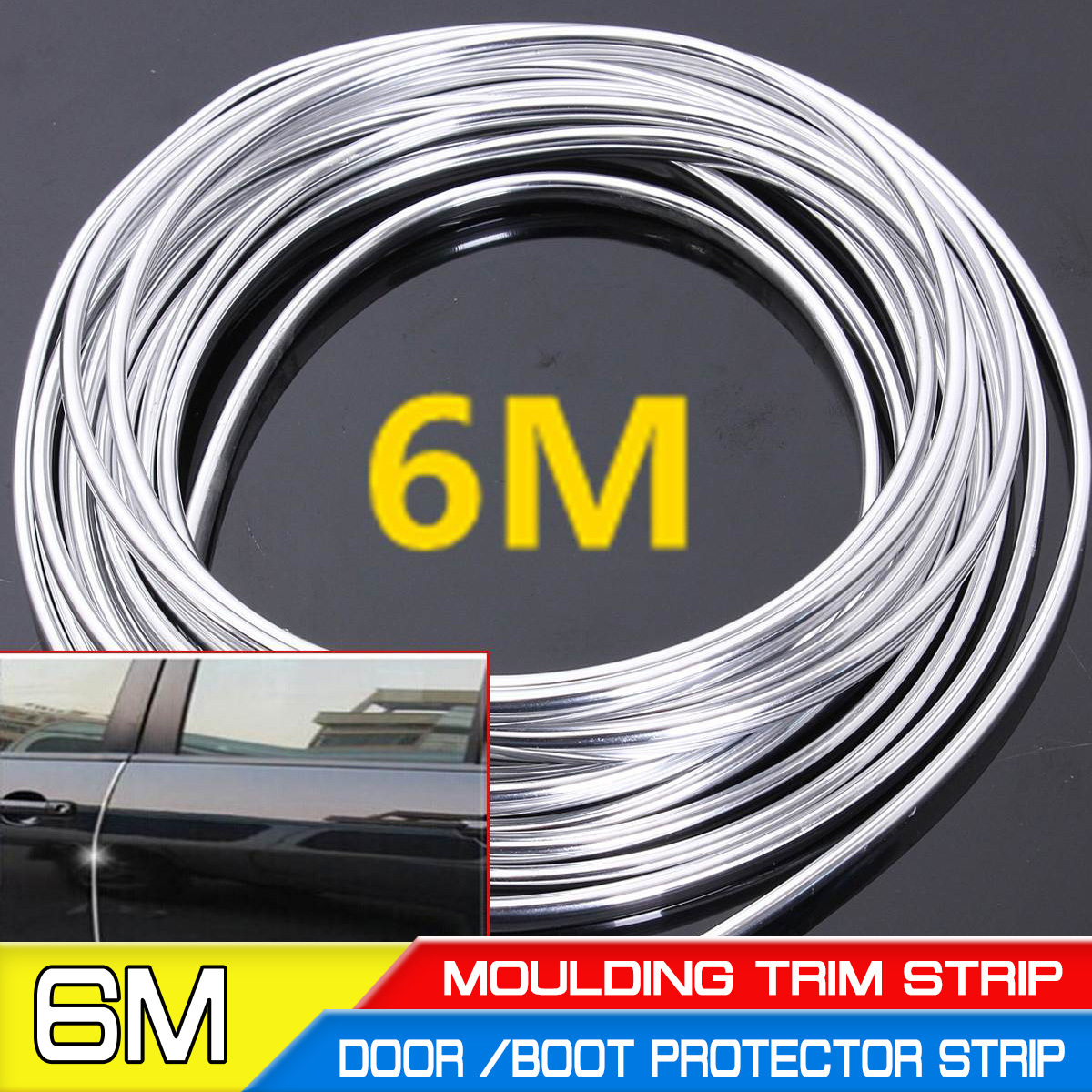 

6m Car Moulding Strip Strip Roll Styling Moulding Strip