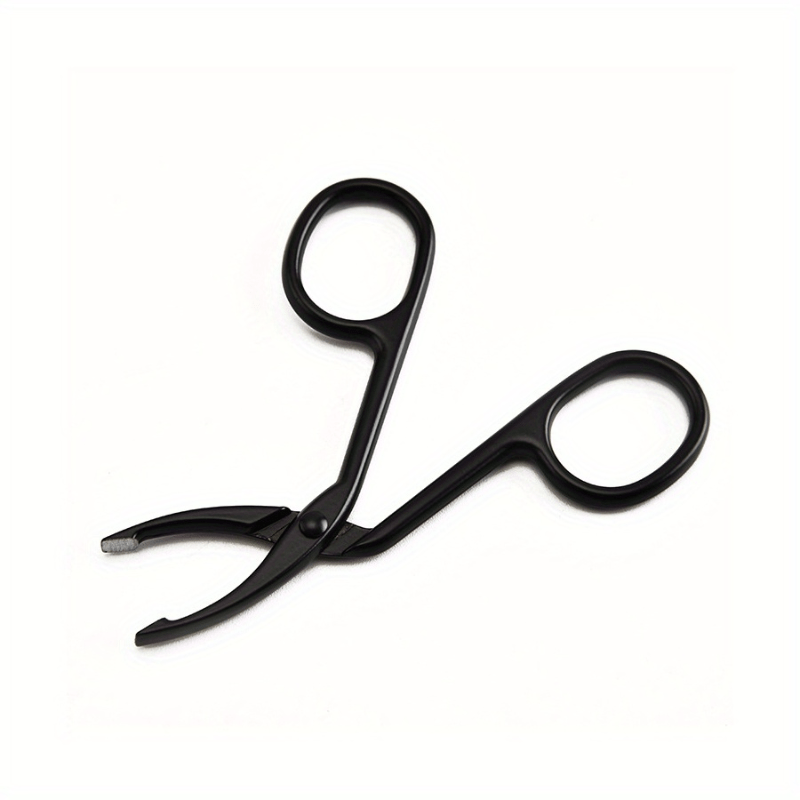 TEMU A Professional Stainless Steel Angled Tweezer, A Precise Tool For Hair Removal And Beauty, Suitable For Makeup And Grooming