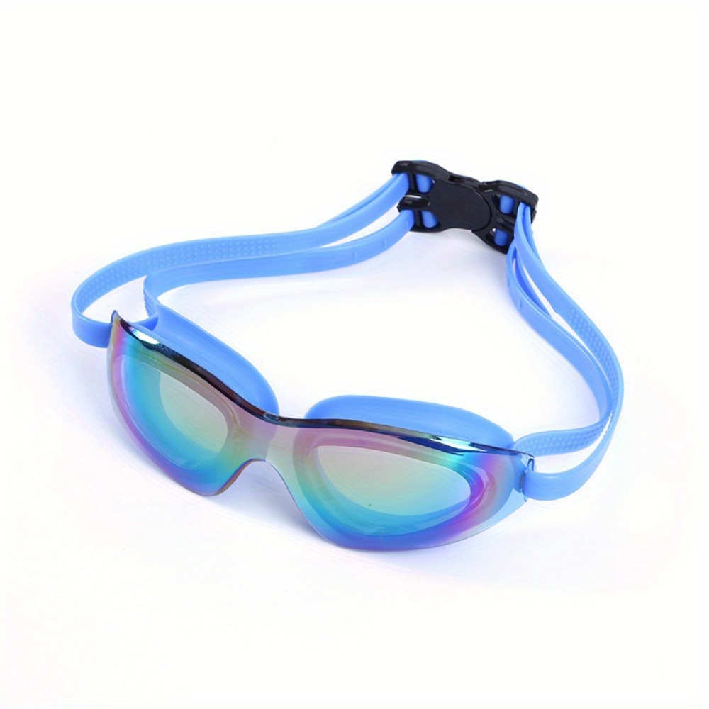 

Cross-border New Swimming Glasses Integrated Large-frame Lens Hd Anti-fog Goggles Adult Sports Upgrade Goggles
