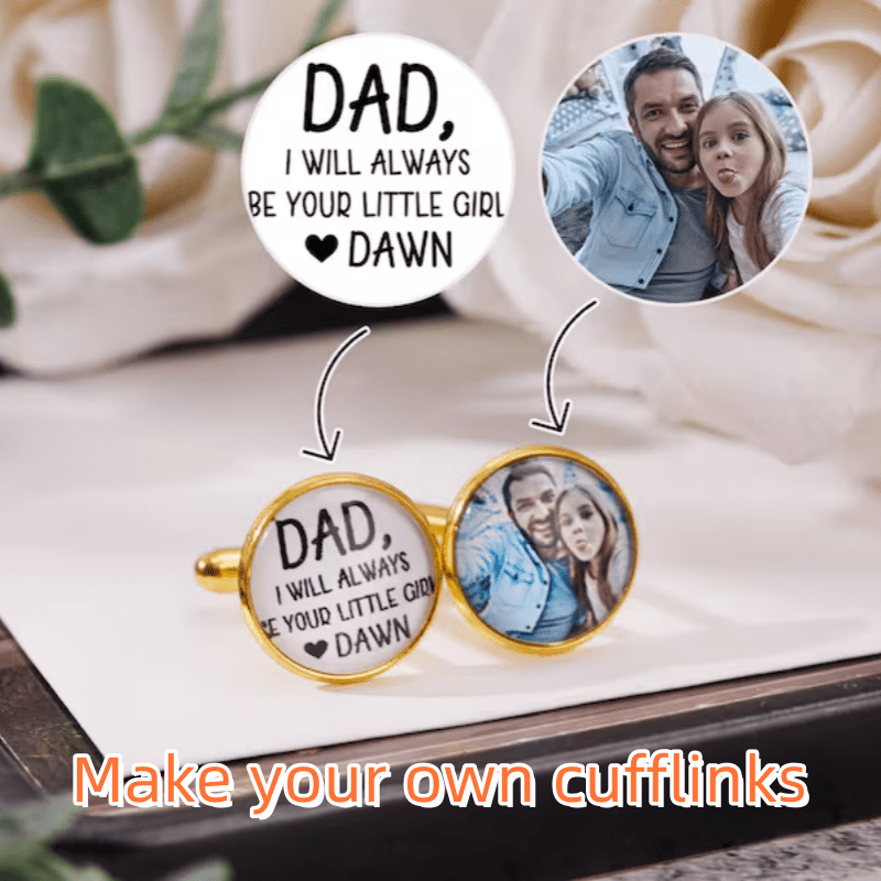 

Vintage Copper Photo Cufflinks: Capture With Loved Ones - Perfect For Anniversaries And Birthdays