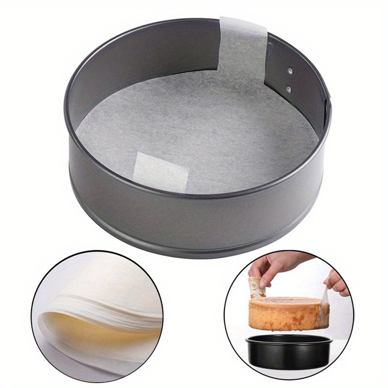 How To Cut Parchment Paper For Round Cake Pan Baking Pan Cut