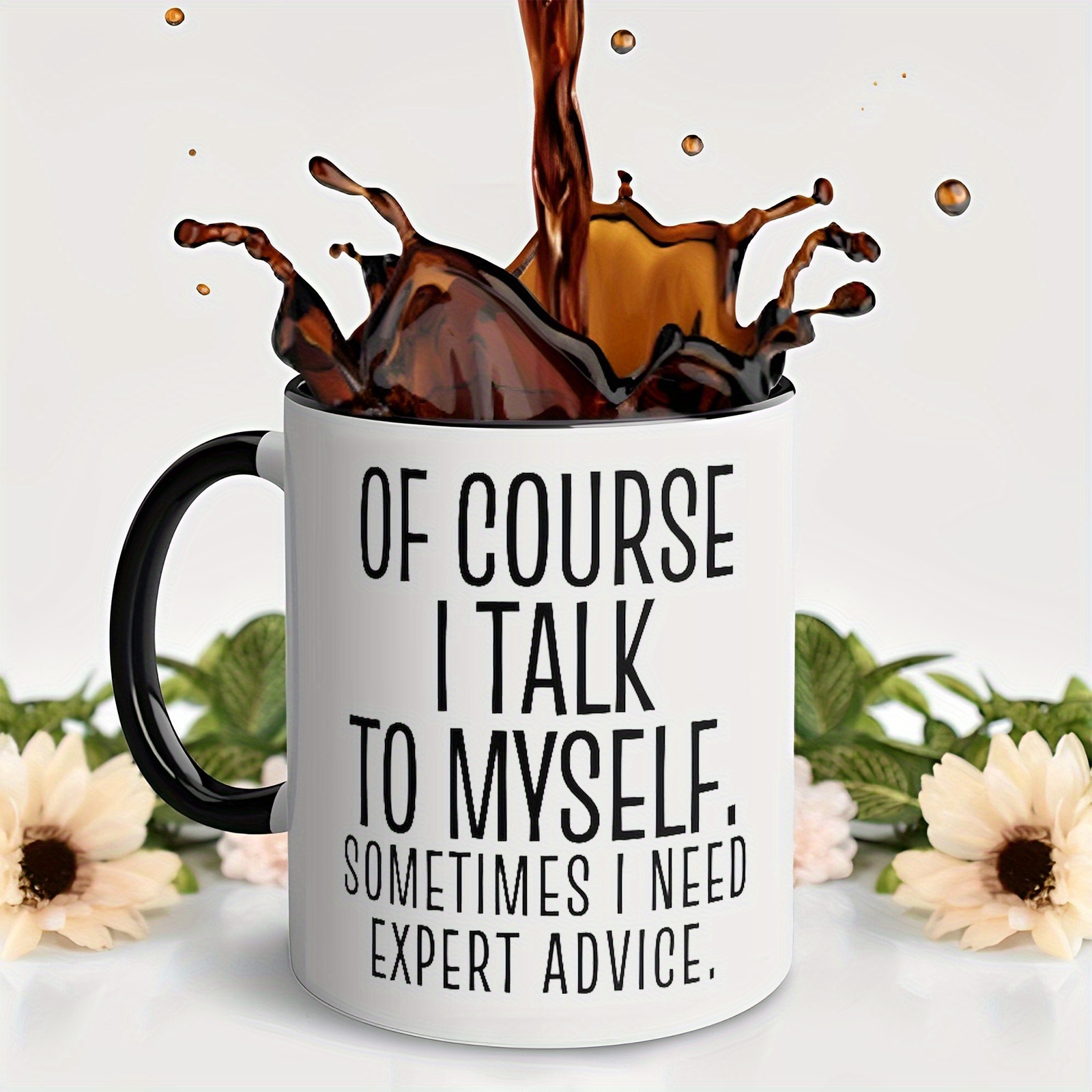 Expert Advice Ceramic Coffee Mug