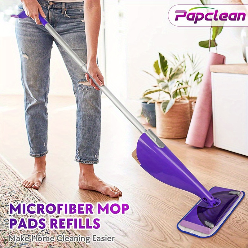 12 inch microfiber mop pads wet and dry cleaning for home details 16