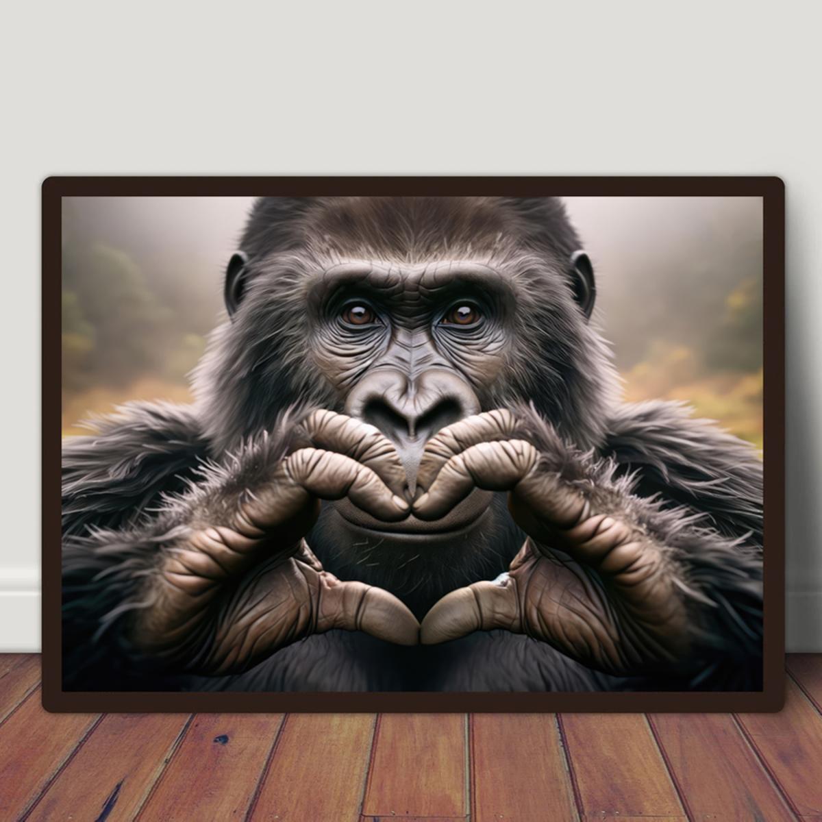 ARTCANVAS Bonobo Monkey Pygmy Chimpanzee Africa Great Ape Canvas Art retail Print