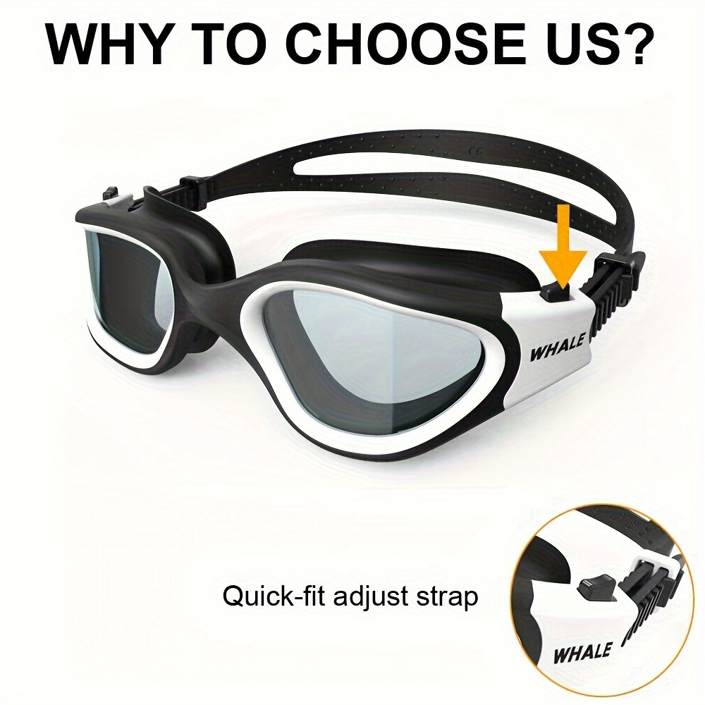 

Goggles - Anti-fog, Uv Protection - Comfort-fit, Leak-resistant - Competitive & Recreational Swimming
