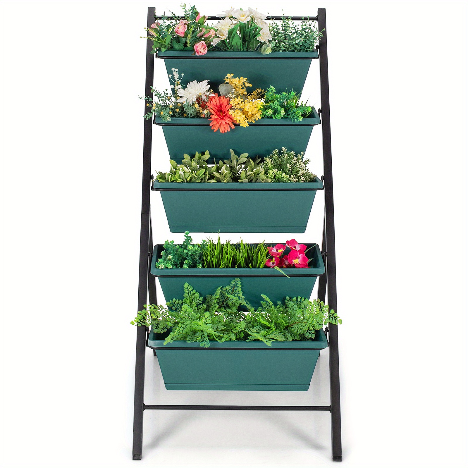 TOREVSIOR 5 Tiers Vertical Garden Bed, Vertical Garden Planter Indoor