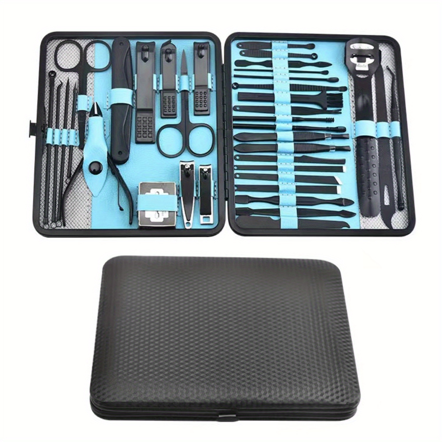 

Nail Clippers Manicure Tool Set, With Portable Travel Case, Cuticle Nippers And Cutter Kit, Professional Nail Clippers Pedicure Kit, Grooming Kit For Travel