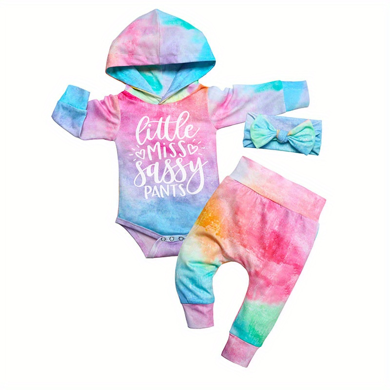 

Newborn Baby Girl Clothes Long Sleeve Romper Hooded Sweatshirt Tops Pants Infant Fall Winter Outfits