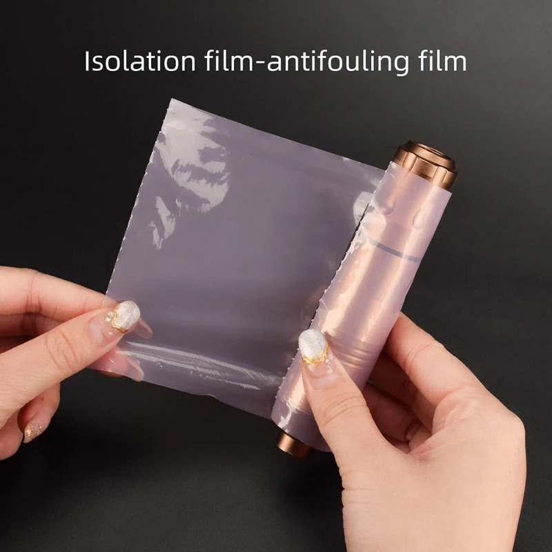 

1200 Pcs Tattoo Barrier Film - Disposable Tattoo Wrap, Clear, Adhesive, 10x15cm, No Battery Required