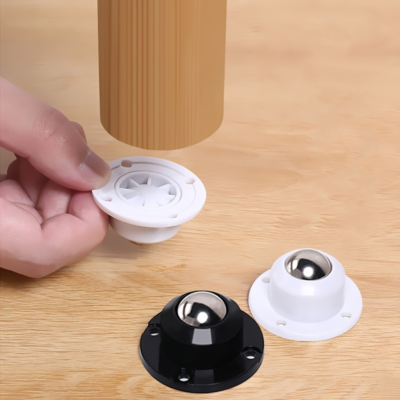 4pcs self   casters   casters   bearing ball stainless steel universal pulley 360 degree rotating pulley for furniture garbage cans