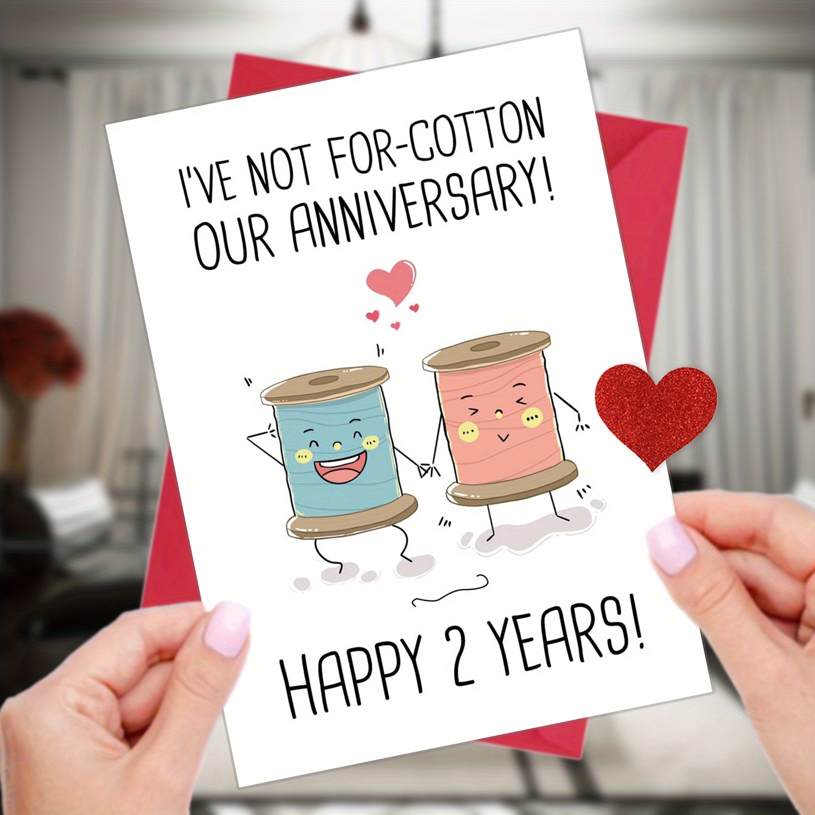 Anniversary Card Year Anniversary Gifts For Husband Funny 2nd