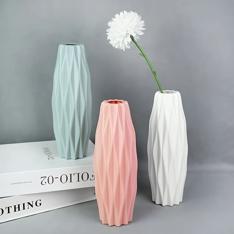 

Plastic Flower Vase For Decor And Arrangements