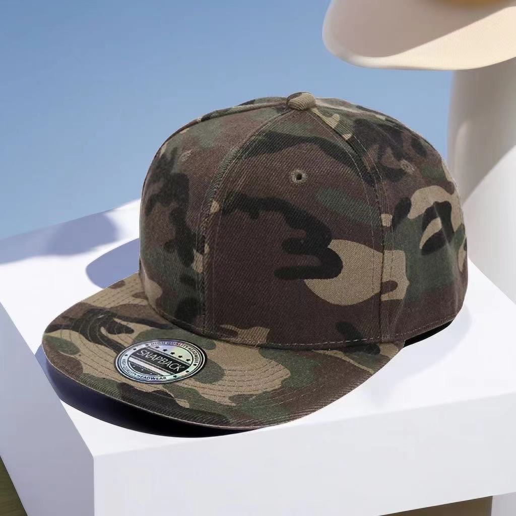 

Camo Snapback Hat, Unisex Spring/summer Color Block Hip-hop Baseball Cap, Outdoor Street Wear Performance Stage Hat
