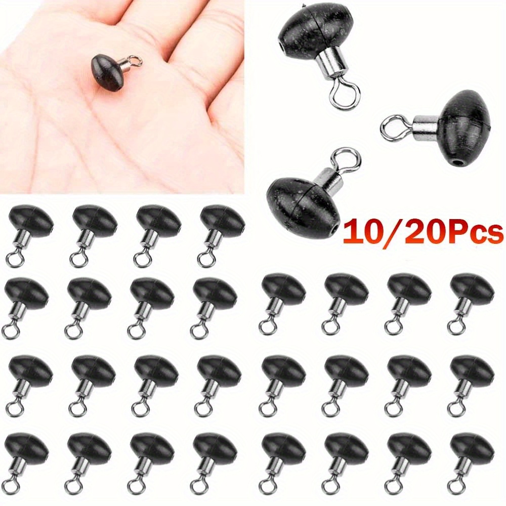 

Fishing Tackle Kit, 10 Pieces Abs Material Running Zip Slider Beads, Swivels, Clips, Line Rigs, Professional Fishing Tools