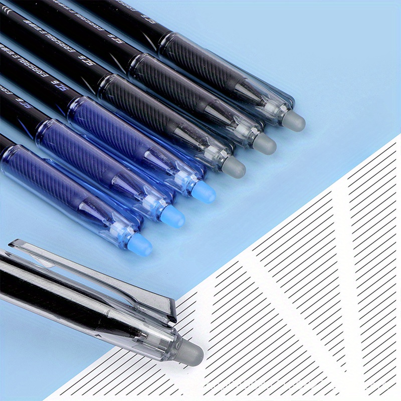 6pcs set erasable gel ink rollerball pens 5mm fine point Temu