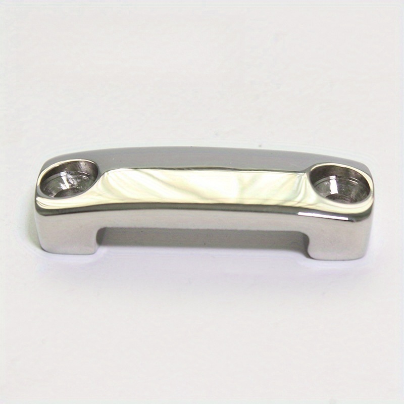 2pcs Boat Stainless Cargo Tie Down Strap Mounting Saddles
