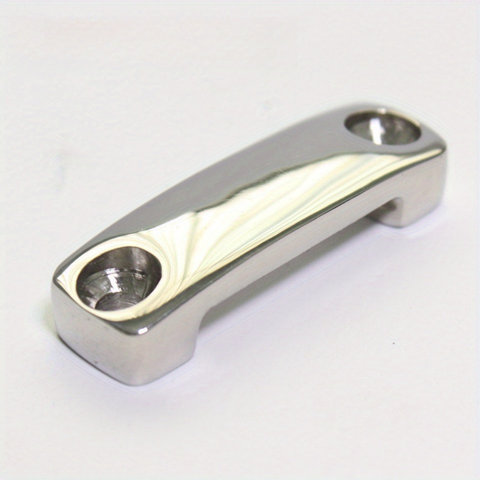 2pcs Boat Stainless Cargo Tie Down Strap Mounting Saddles