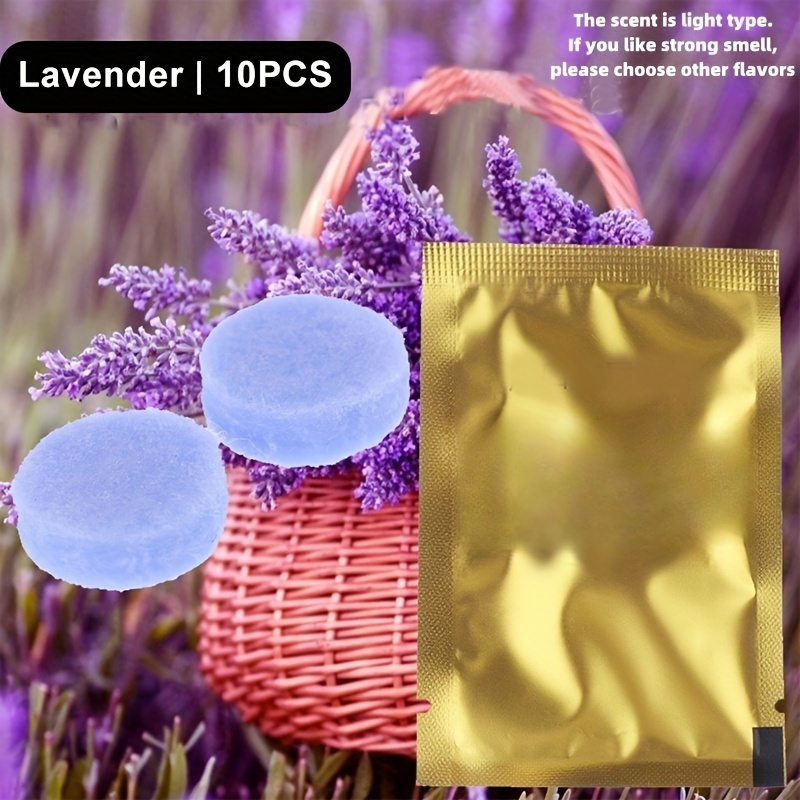 TEMU 10pcs Car Air Freshener Tablets - Lavender, , , & Cologne | Accessories