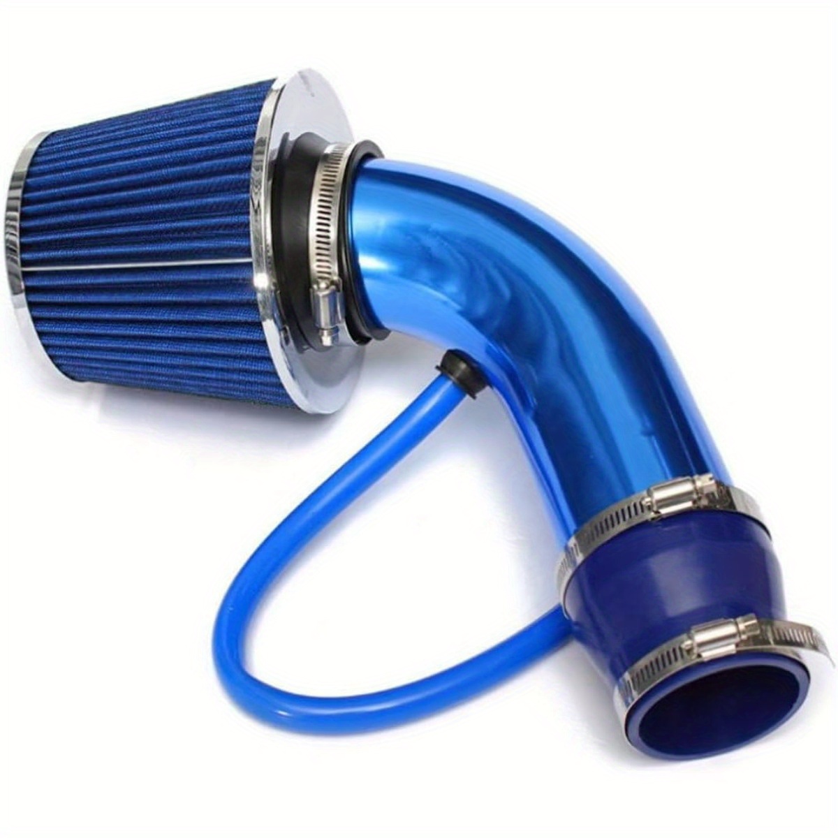 

Easy Installation Winter Air Filter For Car - 76mm Blue Aluminum Body