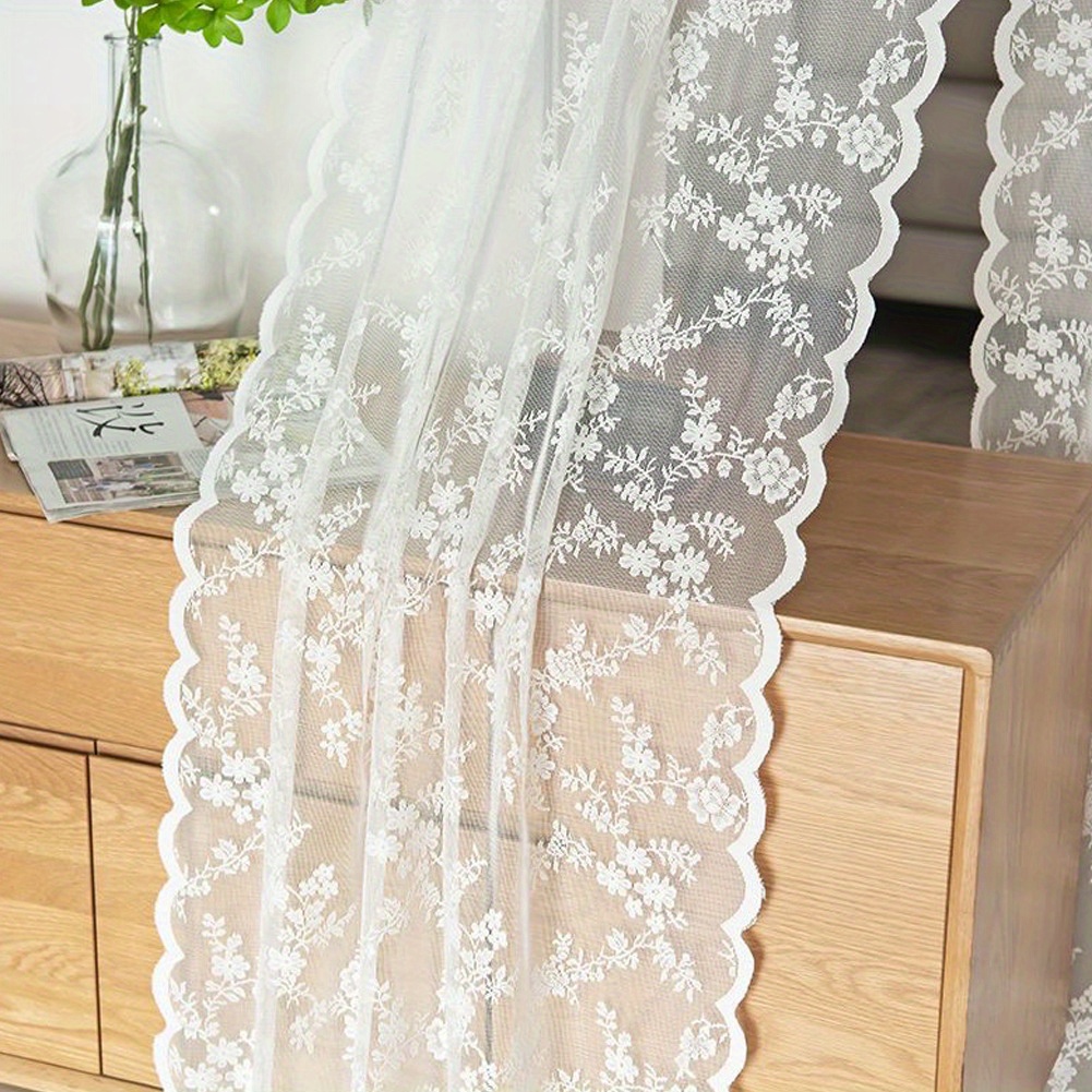 

1pc Décoration de Noël Nappe Florale Blanche Mariage Hiver Dentelle Nappe Grande Taille Nappe Dentelle Blanche Décoration de Table Nappe Dentelle Française Tissu