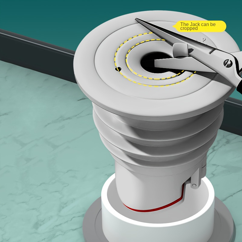 Abfluss-Rückflussverhinderer Aus Silikon – Gegen Gerüche & Bakterien, Passend Für 50/75 Mm Rohre
