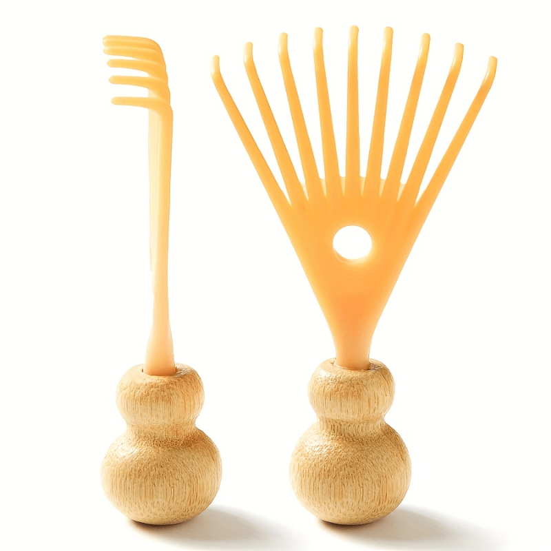 1pc relaxationpro portable handheld head massager plastic unscented manual scratcher for adults family use no battery required Product details 1