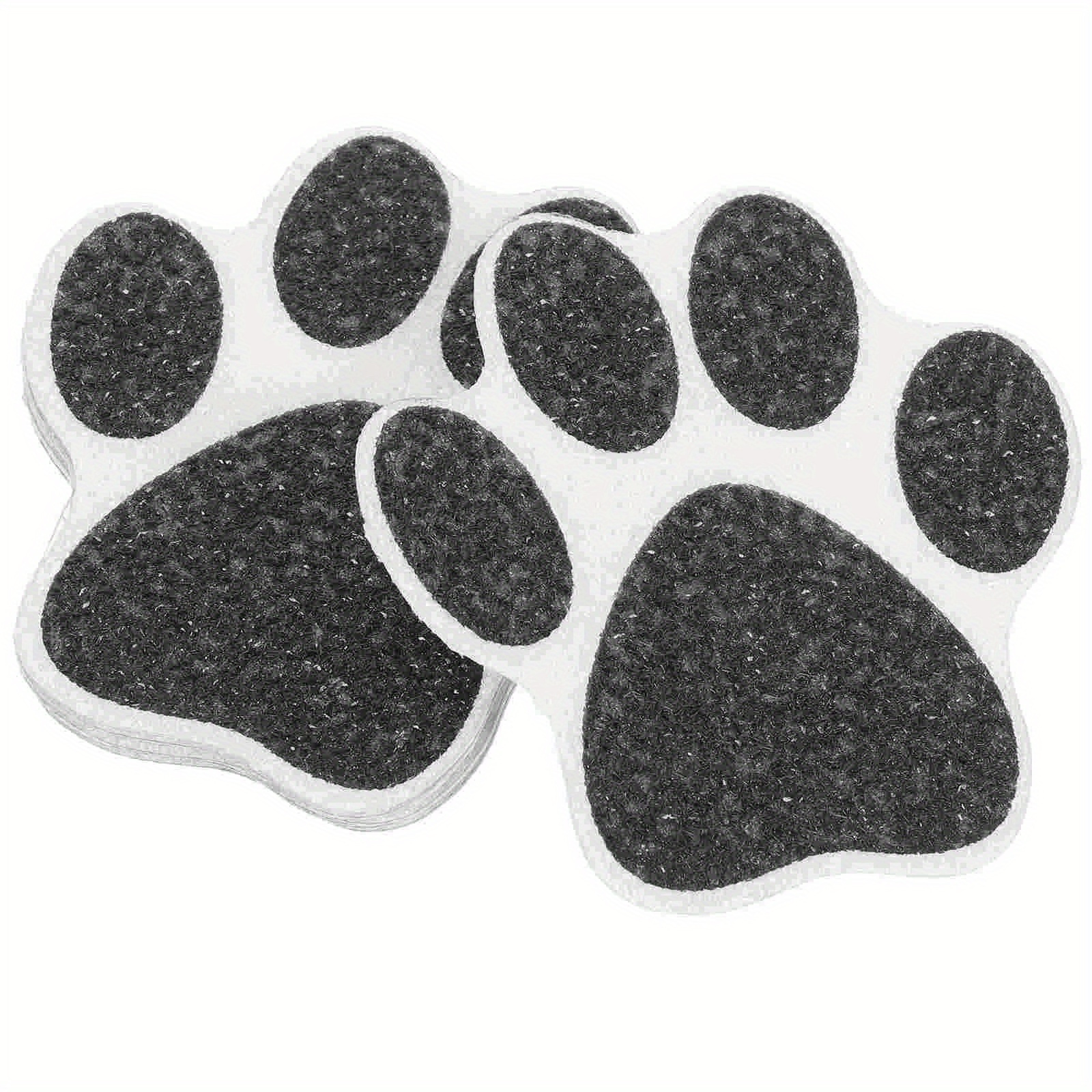 10pca Anti Slip Bathtub Stickers Colorful Paw Self-adhesive Non Slip Bathtub Mat Bathtub Anti Slip Stickers Bath Tub Bathroom