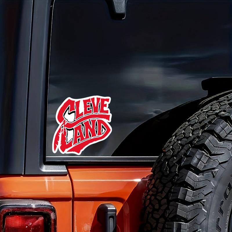 

Official Indians Car Sticker - Vinyl Material