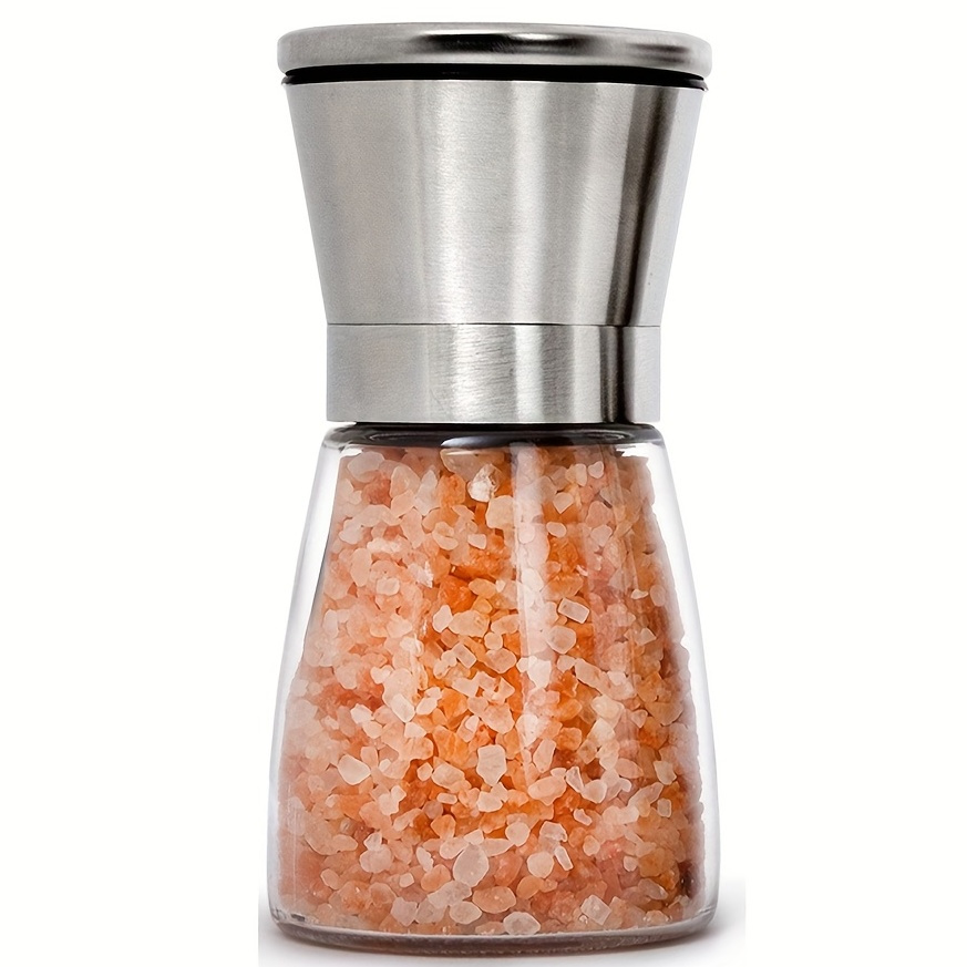 adjustable ceramic core pepper sea salt grinder portable   kitchen gadget for camping hiking bbqs home use details 6