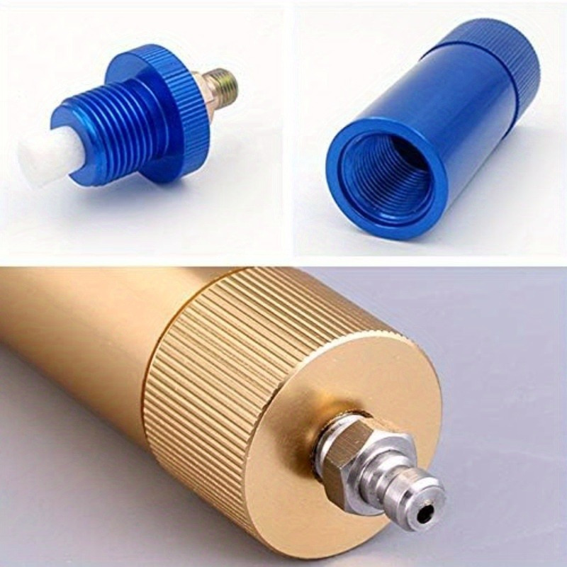 Acecare PCP Hand Pump Oil Water Separator 35MPa Air Filter With 8mm Quick Connect - Male Female Connectors For Air Compressors