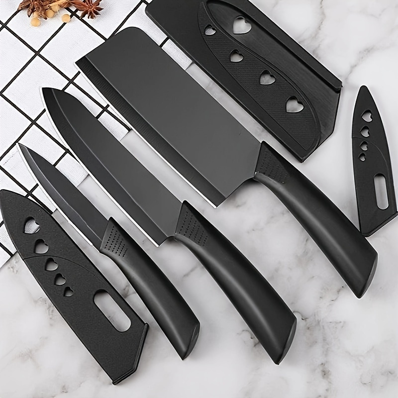 

3 Piece Superior Kitchen Knife Set - Expert Made All-purpose Knives, Slicers, Paring Knives Perfect For Home, Outdoors, Camping And Dorms - Durable, Ergonomic, Stylish