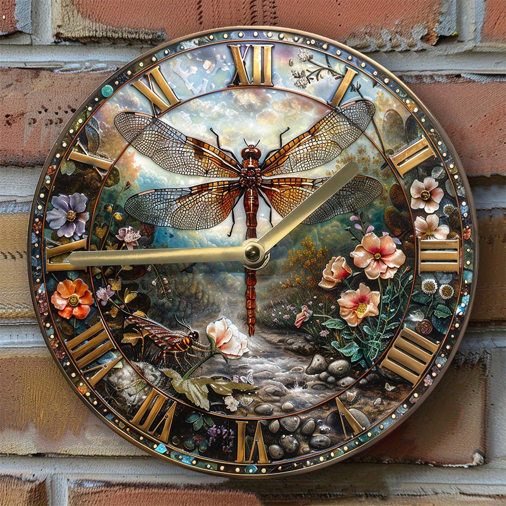 Dormitorio Decoración Reloj Pared Metal Reloj Pared Silencioso