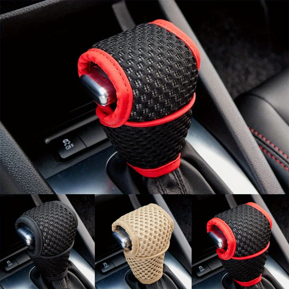 

1pc Car Shift Knob Cover Gear Shift Non Slip Grip Handle Protective Covers Universal Gear Automatic Car Interior Accessories