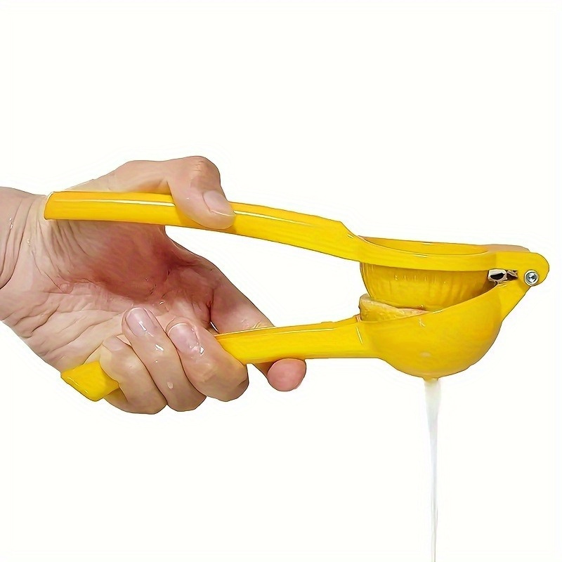 

1pc Easy Juicing Citrus Squeezer - Manual Hand Press For Lemon, Orange, And - Multifunctional Kitchen Gadget With Non-slip Handle