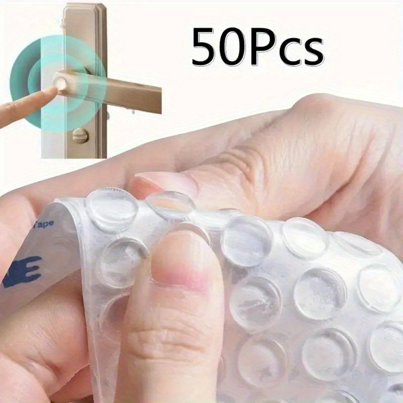 

50pcs -adhesive - Reducing, Protecting Feet For Cabinets & Countertops