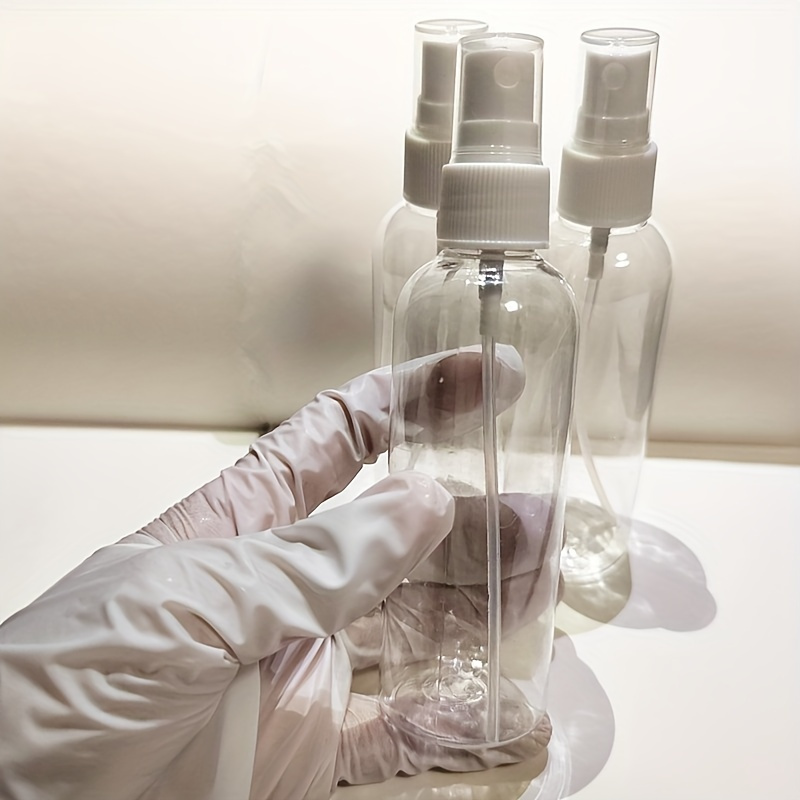 3pcs transparent plastic mist spray bottles clear empty Temu