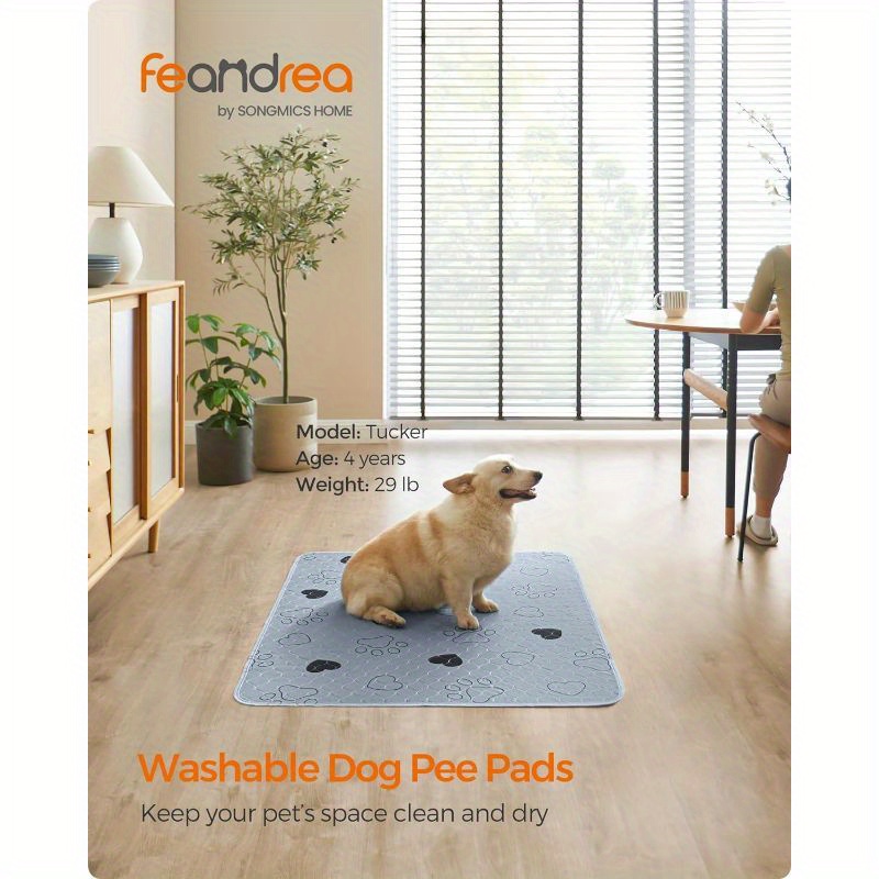 

Feandrea Pee , 2 , Reusable Dog , 48 X , L, Pet , , , , , , ,