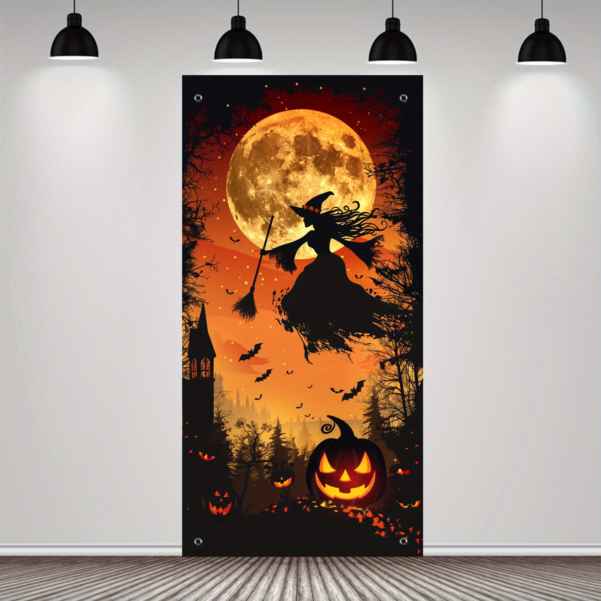 

35.4" X " Halloween - & , Polyester Decoration