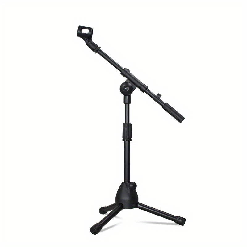 

Adjustable Portable Tripod Microphone Stand For Musical Instruments - Compatible With Floor Drums, Guitars, , Matouqin, And More (no Power Required)