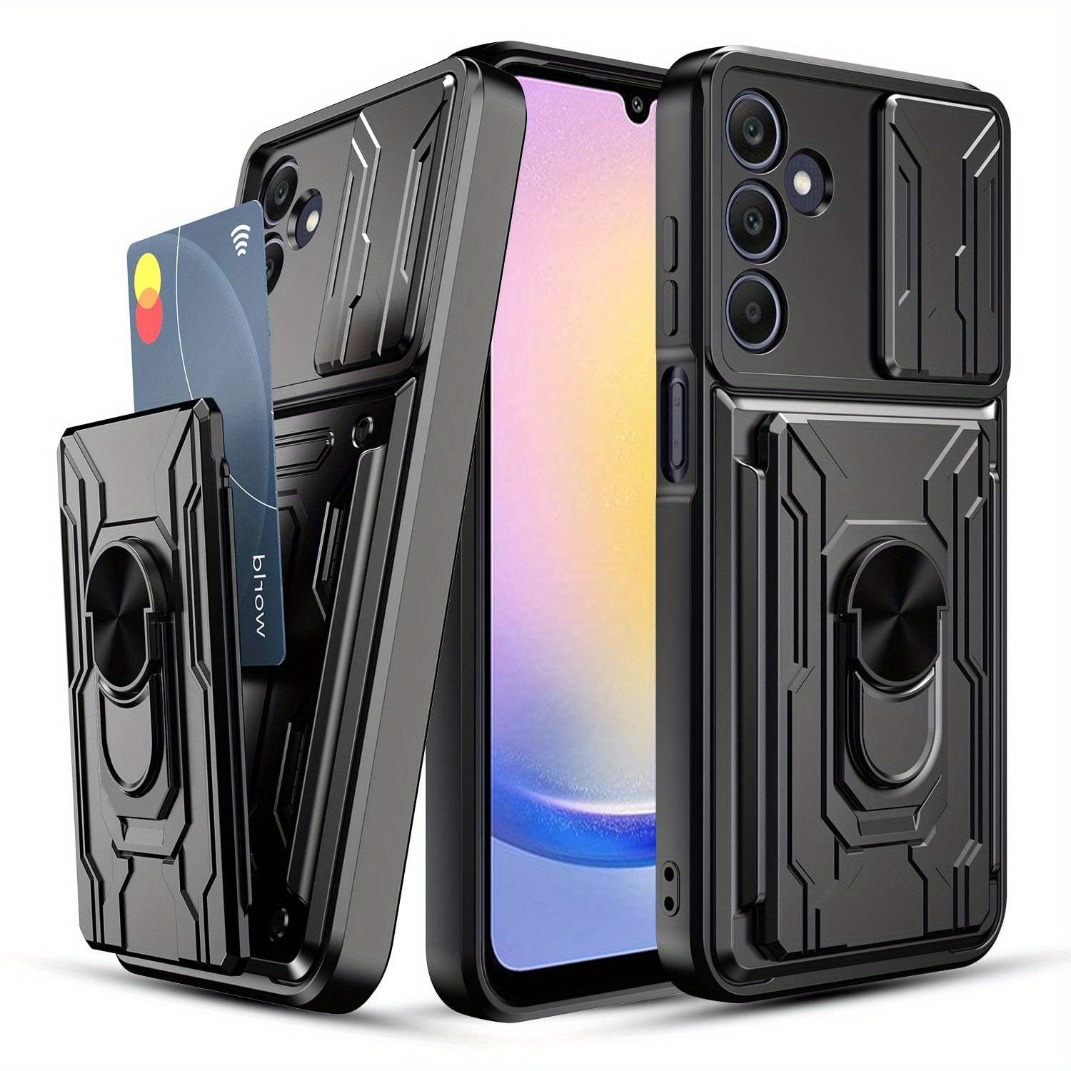 

Case For Samsung Galaxy A55 A35 4g 5g Wallet Slide Camera Card Slot Holder Back Cover