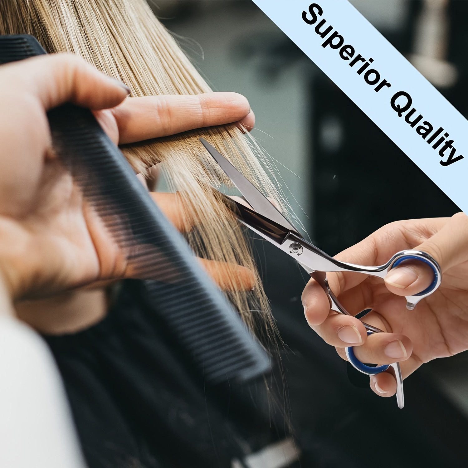 professional haircut scissors set texturizing shears for all hair types curly normal thin details 0