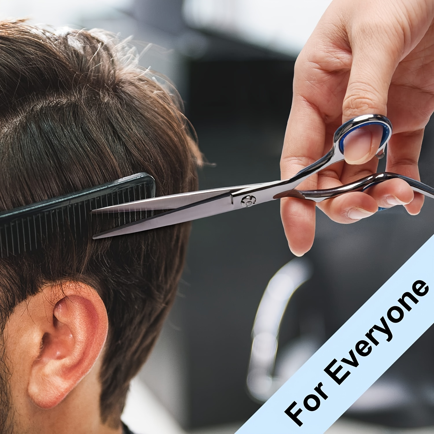professional haircut scissors set texturizing shears for all hair types curly normal thin details 7