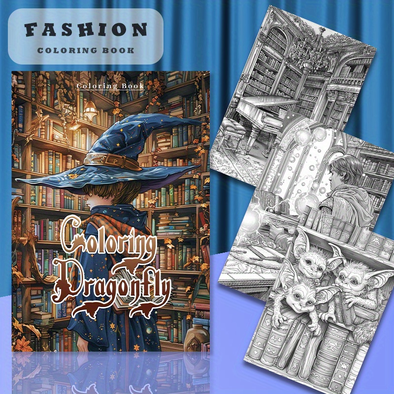 Deluxe Coloring Book For Adults - 22 Thick Pages, Relaxing Art Activity, Perfect Gift For Birthdays & Holidays
