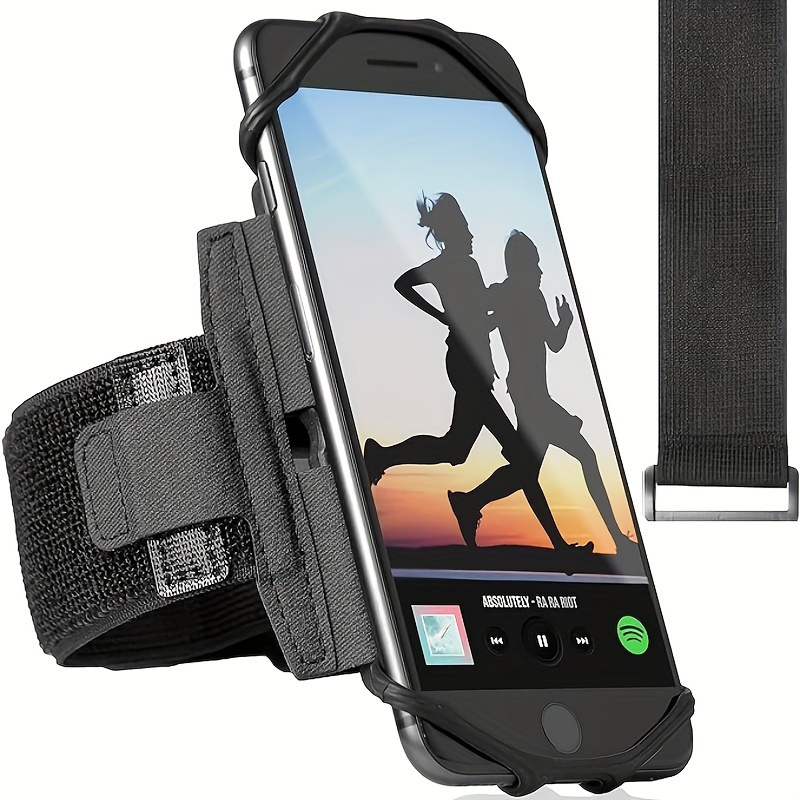 

Outdoor Sports Armband For Mobile Phones - Nylon, Ideal For Running & Cycling