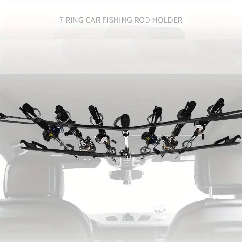 interior fishing rod holder Stillwater Pole Storage Rack not on the water and not on the road Seat Inside Car Fishing Rod