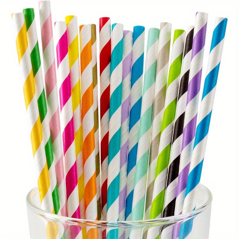 

24pcs Striped Disposable For & - For Parties & Events