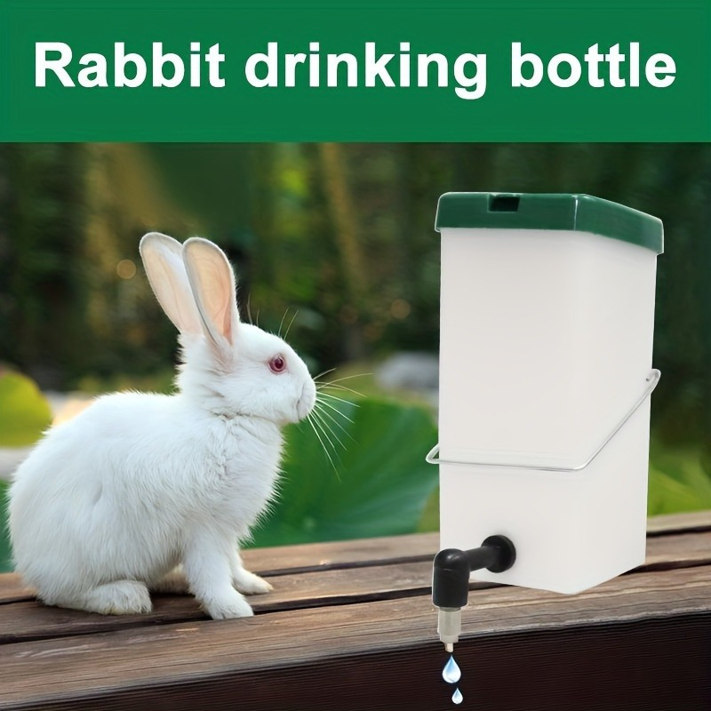 

1pc Portable Automatic Water Dispenser For Small Pets - Rabbit, Bunny, Ferret, Hamster - Hanging With Easy And No Drip